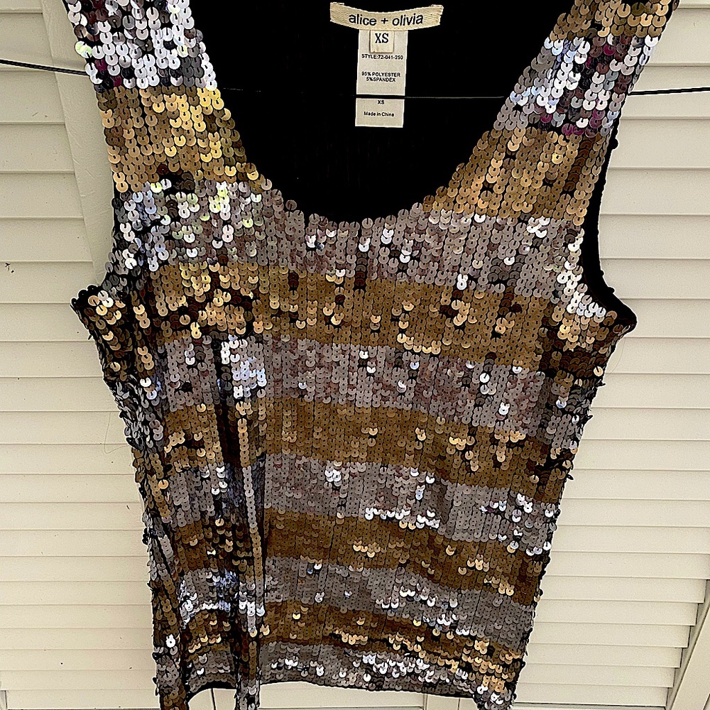 Sequined top